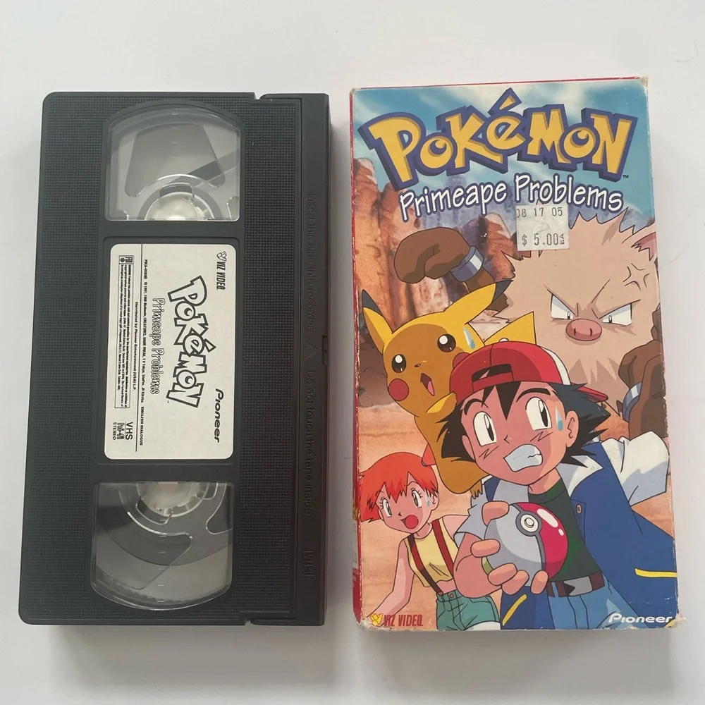 Pokémon VHS - Ash and Mankey Adventure - Picture 3 of 3
